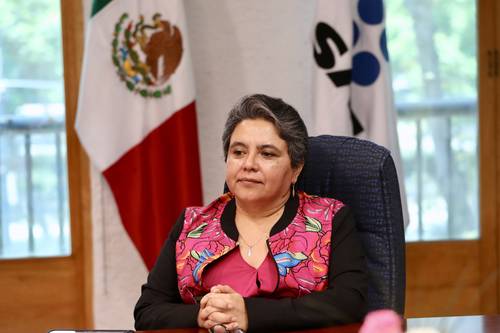 Raquel Buenrostro, jefa del Servicio de Administración Tributaria.