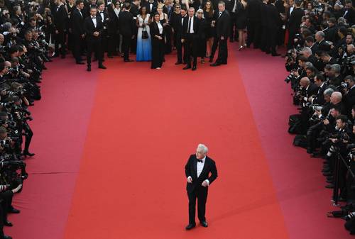 El realizador, en la alfombra roja del festival de Cannes en 2018.