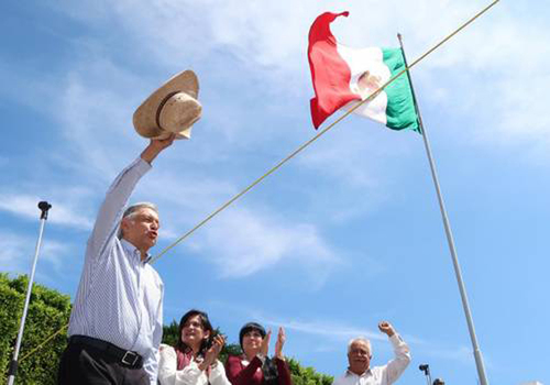 Andrés Manuel López Obrador. La Jornada