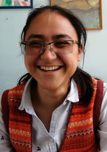 Carolina Aranda también forma parte de esa camada de jóvenes que emprenden actividades culturales.