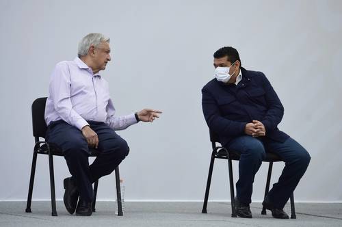 En Tlaltenango, el presidente Andrés Manuel López Obrador encabezó la evaluación de programas para el bienestar.