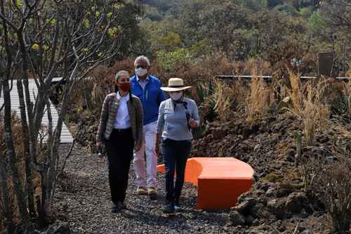 La jefa de Gobierno, Claudia Sheinbaum, inauguró la segunda etapa de rehabilitación del Parque Ecológico de la Ciudad de México.