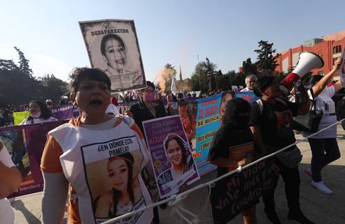 Una de las exigencias femeninas de los años recientes es que el gobierno aplique la justicia con perspectiva de género. En la imagen, una protesta de 2020.