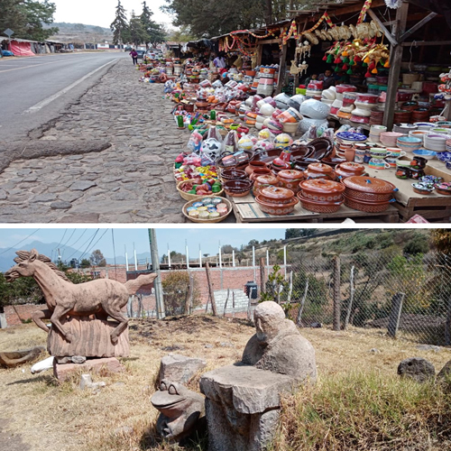Artesanos del municipio de Tzintzuntzan, Michoacán, señalaron que sus ventas han caído 60 por ciento, ya que tuvieron que cerrar cuatro meses a causa de la pandemia de Covid-19, por lo que pidieron a las autoridades apoyo.