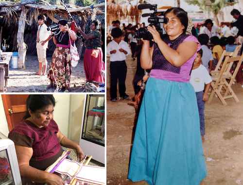 Por mi labor artesanal tuve acceso a talleres, a cargar una cámara, a grabar y rodar un documental, expresa la oaxaqueña.