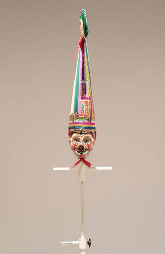 Payaso o Tipewewe, origen: masewal (nahua). Santa María Tepetzintla, Puebla, México.