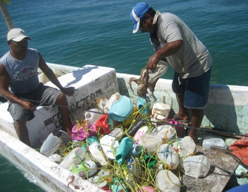 Operativo dentro de la reserva de la biosfera de Los Petenes contra la pesca no autorizada conocida como palangre pulpero.  Cesar Uriel Romero Herrera