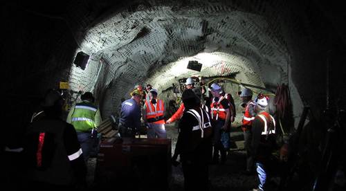 Imagen de la mina San Rafael, en Cosalá, Sinaloa, operada por Americas Gold and Silver, donde se libra un largo conflicto laboral.