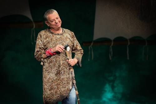 César Bono, quien ha interpretado la puesta en escena desde hace casi 20 años, recibió un homenaje en 2019.