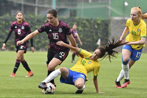 En su segundo duelo amistoso ante el conjunto verdeamarela, el Tri femenil Sub-20 volvió a caer 1-0. Las cariocas se adelantaron al minuto 36 por conducto de Giovana dos Santos, quien capitalizó un error de la zaga tricolor para encajar el balón en el arco.