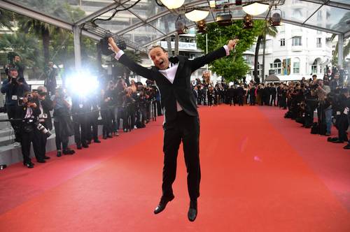 El actor Roberto Benigni recibirá el León de Oro. Imagen del Festival de Cine de Cannes.