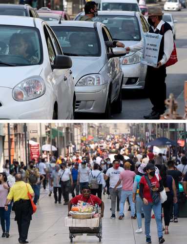 Adultos mayores que laboran como empacadores voluntarios en los centros comerciales regresarán a fines de mayo, luego de más de un año de permanecer sin ingresos. Mientras, el primer cuadro continúa como el lugar favorito de miles que acuden a realizar diversas actividades.