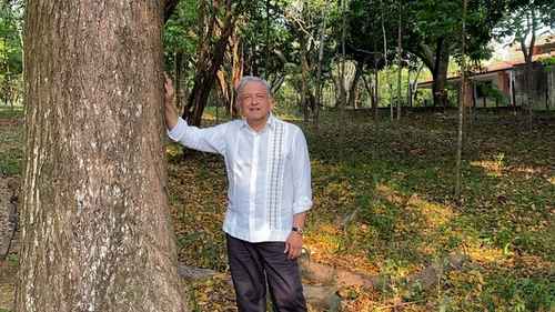 En su finca de Chiapas, el presidente Andrés Manuel López Obrador se refirió a la reunión virtual a la que convocó Joe Biden para este jueves.