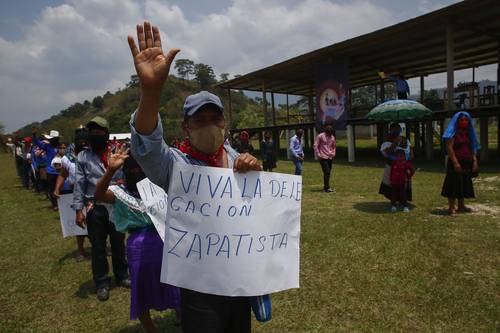 Se inicia en Chiapas el periplo de la delegación zapatista rumbo a Europa