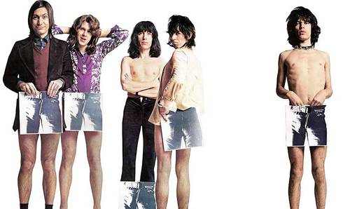 Los Rolling Stones en una imagen promocional del álbum Sticky Fingers, que este año cumple medio siglo.