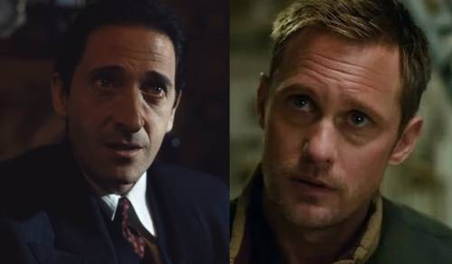 Los actores Adrien Brody (izquierda) y Alexander Skarsgård fichan por la temporada 3 de Succession.