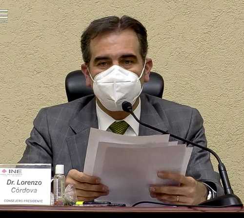 El consejero presidente del INE, Lorenzo Córdova, ha expresado que dotarán de seguridad sanitaria en los próximos comicios a los sufragantes, funcionarios de casilla y a otros participantes.