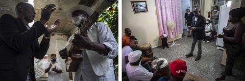 Pedro Tata Francisco Almeida Berriel con su conjunto Okuté lanzan el viernes un disco homónimo en Nueva York. Una mezcla de rumba cubana con jazz, salsa y son montuno.