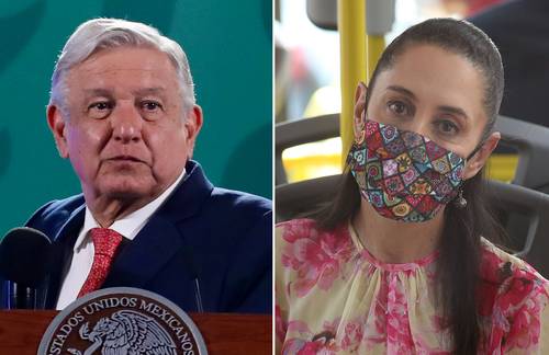 El presidente Andrés Manuel López Obrador y la jefa de Gobierno, Claudia Sheinbaum, coincidieron en que hubo una campaña de desprestigio que afectó a Morena en la capital del país.