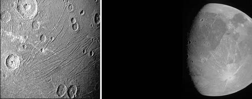La sonda Juno de la NASA envió las primeras imágenes de Ganímedes –la luna más grande de Júpiter– que la Tierra recibe en más de 20 años, informó la agencia espacial estadunidense. “Esto es lo más cerca que se ha llegado a este gigantesco satélite en una generación. Nos vamos a tomar nuestro tiempo antes de sacar conclusiones científicas, pero hasta entonces vamos simplemente a maravillarnos con esto”, afirmó Scott Bolton, científico del Instituto de Investigación del Suroeste, en San Antonio, Texas. Juno se aproximó más que Galileo, el cual estuvo en su punto más cercano el 20 de mayo de 2000.