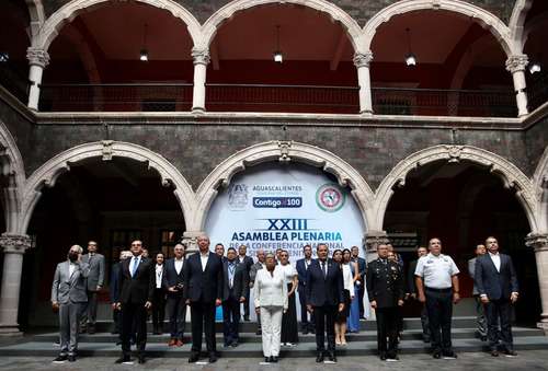 La titular de la SSPC encabezó ayer la inauguración de la Asamblea Plenaria del Sistema Nacional Penitenciario.