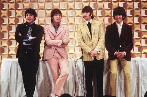 The Beatles, (de izquierda a derecha) Paul McCartney, John Lennon, Ringo Starr y George Harrison.