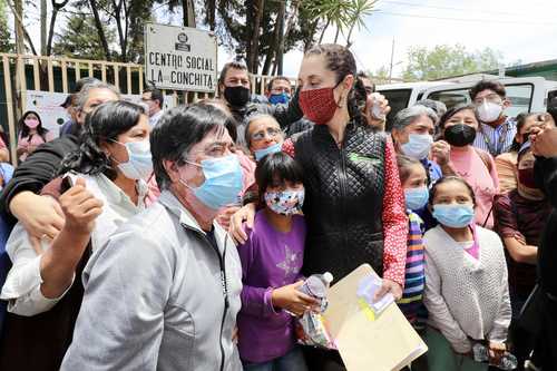 La jefa de Gobierno, Claudia Sheinbaum Pardo, inauguró un centro comunitario del programa Puntos de Innovación, Libertad, Arte, Educación y Saberes en Álvaro Obregón.