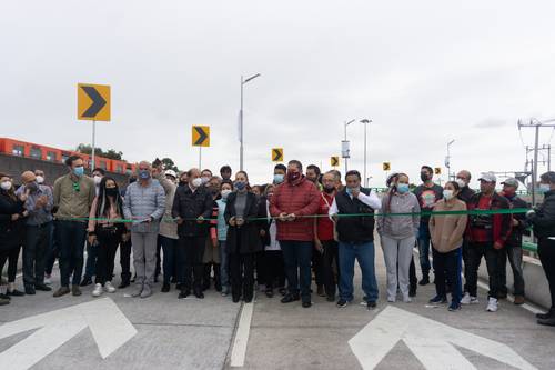 La jefa de Gobierno, Claudia Sheinbaum, inauguró el puente vehicular que permitirá la incorporación de viaducto Río de la Piedad a la calzada Ignacio Zaragoza.