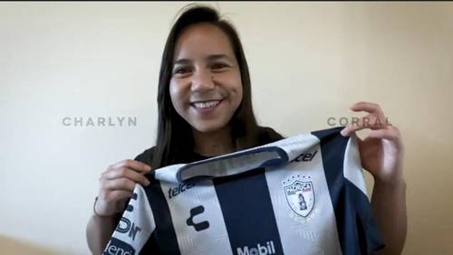 Charlyn cumplirá su sueño de jugar en México, debido a que en su etapa de formación aún no existía la Liga Mx Femenil.