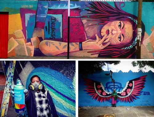 La artista, nacida en Ciudad Nezahualcóyotl, aconseja a los creadores emergentes que rompan todas las reglas, que sean rebeldes y que experimenten.