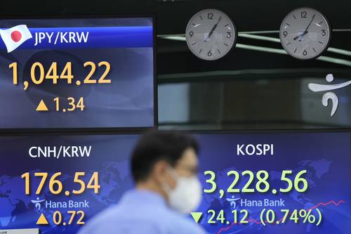 Los mercados financieros en Asia-Pacífico iniciaron operaciones con ganancias, lideradas por el Nikkei 225 de Tokio, con avance de 1.99 por ciento. Mientras la bolsa en Australia sumó 0.89 por ciento, en Corea del Sur, el Kospi (en la imagen) ganó 0.85 por ciento.