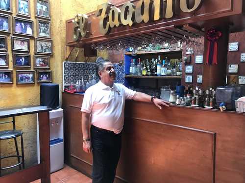 Marcos Guillén, propietario de El Taquito Taurino, lamentó que otros lugares tradicionales, como la Hostería de Santo Domingo, no hayan resistido a la pandemia y cerraron.