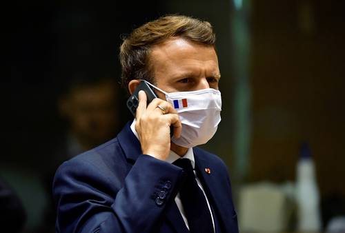 En imagen de archivo, el presidente de Francia, Emmanuel Macron, quien es probable que haya sido víctima de espionaje, al igual que algunos miembros de su gobierno.