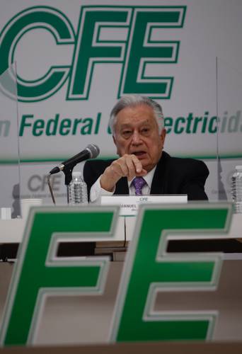 Manuel Bartlett Díaz, director general de la Comisión Federal de Electricidad, pidió a la CRE suspender permisos a firmas que no cumplan con lineamientos de seguridad.