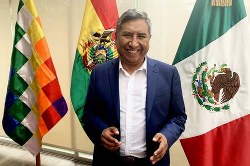 El ministro de Relaciones Exteriores de Bolivia, Rogelio Mayta, acudió a la cumbre de la Celac realizada en México.