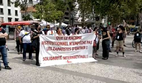 Se concentraron en el barrio de Montreuil, en París, y recorrieron diversos albergues.