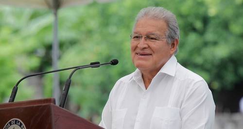 Salvador Sánchez Cerén, ex presidente de El Salvador, en imagen de archivo.