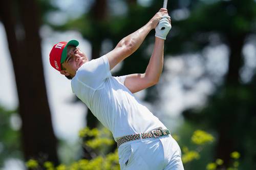 Cinco jugadores estuvieron en el liderato durante la tercera ronda: el mexicano Carlos Ortiz (en la imagen), Xander Schauffele, de Estados Unidos, y el japonés Hideki Matsuyama.