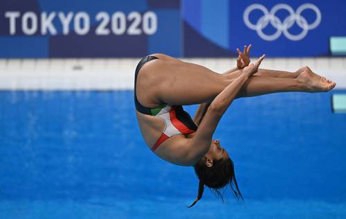 En su debut olímpico, la sudcaliforniana avanzó en el cuarto sitio y busca ser la segunda medallista de la prueba, tras el bronce de Laura Sánchez en Londres 2012.