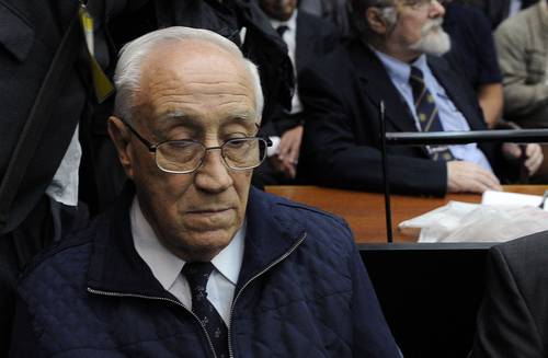 Tras 10 meses de juicio oral, con el testimonio presencial de una de las afectadas de violencia sexual, se culminó en la sentencia de culpabilidad para Jorge Tigre Acosta (imagen de 2017).