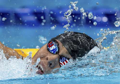 La estadunidense Anastasia Pagonis, de 17 años de edad, se impuso en la prueba de 400 metros estilo libre S11 con un tiempo de 4 minutos, 54 segundos y 49 centésimas.