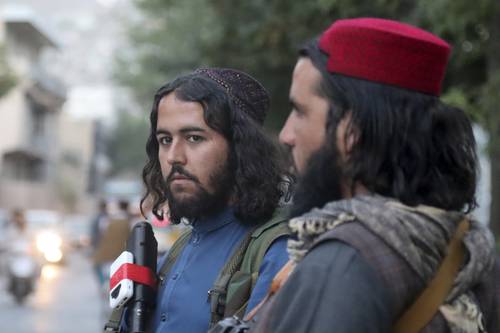  Combatientes del grupo armado en Kabul. Foto Ap