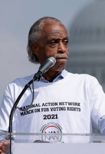  El reverendo Al Sharpton, Washington. Foto Afp