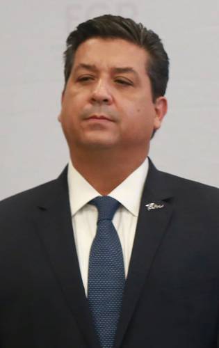 Francisco Javier Cabeza de Vaca, gobernador de Tamaulipas, el 12 de agosto de 2919.
