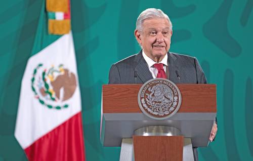 El presidente López Obrador dijo que este mes estará lista la iniciativa para fortalecer a la CFE.