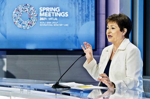 La directora gerente del FMI, Kristalina Georgieva, ha rechazado las conclusiones de una investigación del Banco Mundial que la acusan de haber presionado para mejorar las notas de China cuando trabajaba para la entidad.