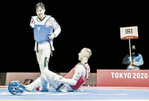 En el debut oficial de la disciplina en los Juegos Paralímpicos de Tokio, Juan Diego García conquistó la presea de oro en la categoría K44 en 75 kilos.