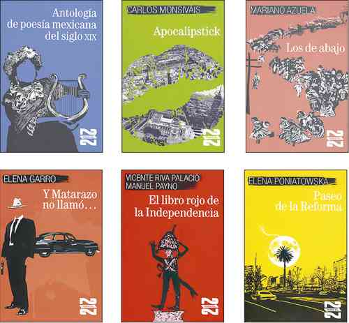  Portadas de los 21 títulos que integran la colección, una de las iniciativas más importantes del FCE, que festeja 87 años Foto 