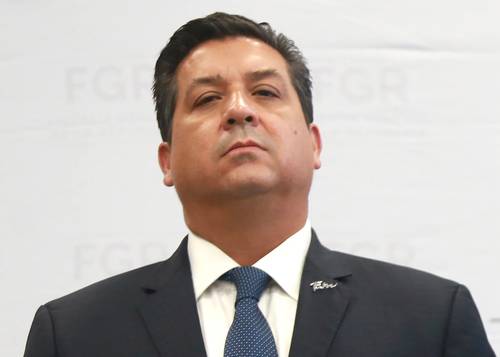 Francisco Javier García Cabeza de Vaca, gobernador de Tamaulipas, en imagen de 2019.