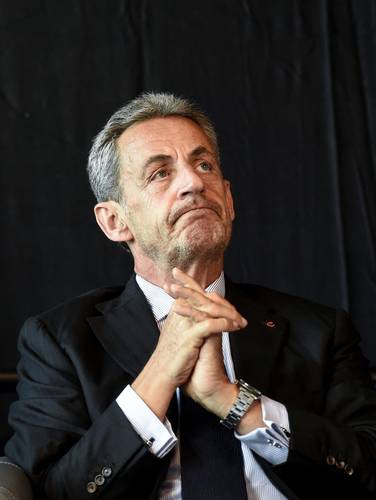 Nicolas Sarkozy, ex presidente de Francia, en imagen de hace unos días en la ciudad de Calais.